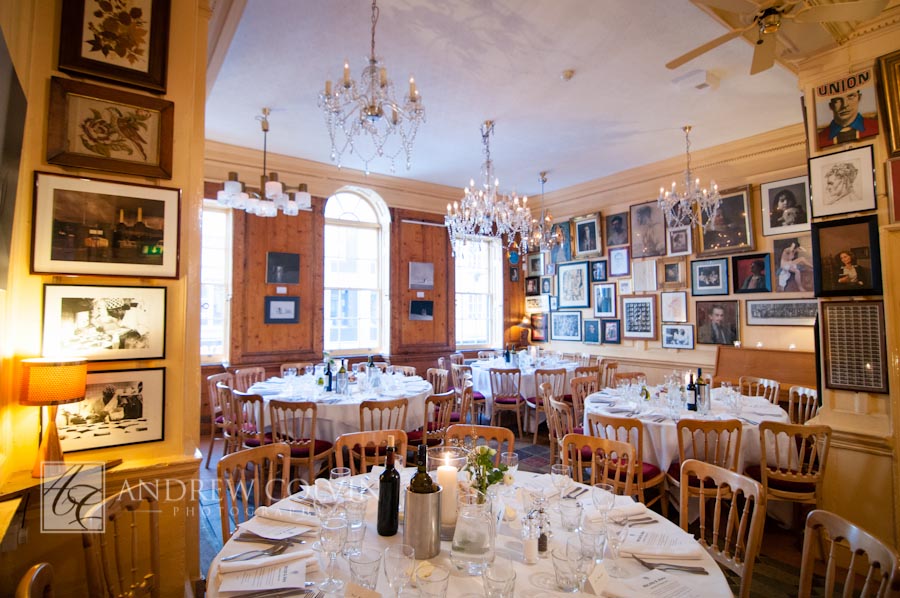 Our reception. Can you spot the flowers?