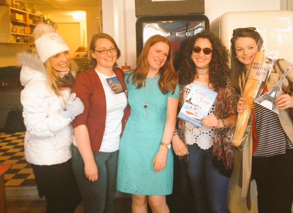 L-R: Sherise as Maggie, Beth as Rachel, me, Christina as Lily and Fran as Poppy. Amazing.